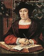 Joris van Zelle,1519, Oil on oak panel Bernard van orley